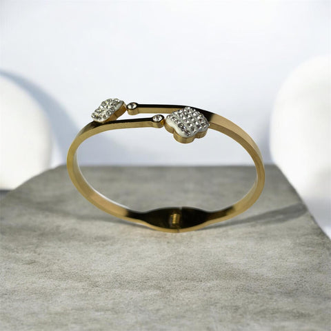 Elegant Stainless Steel Bracelet for Women | Luxury Gold & Silver Wrist Jewelry